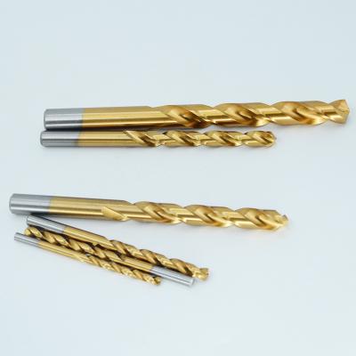 China Hss 4241 Titanium Metal Drilling Straight Shank M35 Twist Drill Bit For Metal Drilling for sale