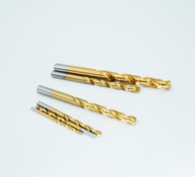 China High Speed ​​Steel Titanium Coated Hexagonal Drill Bit Twist Handle Metal Drill Bits for sale