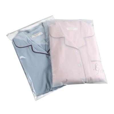 China YTSANNIU Recyclable High Quality Reusable Custom Plastic Packaging Bag Slider Zipper Clothing Tote Bag for sale