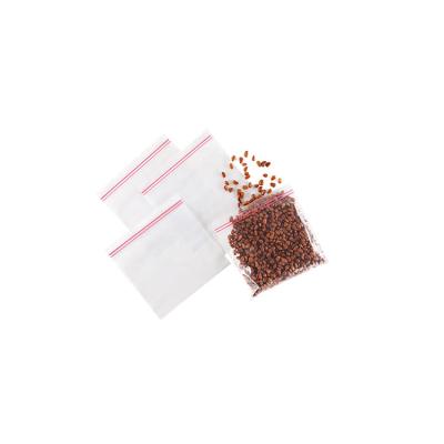 China Double Zip Lock Recyclable Food Storage Bag Food Packing Crate Zipper Bag for sale