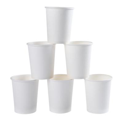 China Hot Selling Disposable Coffee Paper Cups With Lids 16oz Disposable Paper Cups 8oz Disposable Pressed Paper Cup for sale