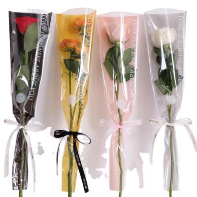 China Moisture Proof Cellophane Wrapping Cellophane Roll Gift Basket Film Transparent Cellophane Bouquet for sale