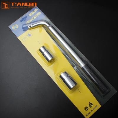 China Multi Functional 17mm 19mm 21mm Vanadium Steel and 23mm Chrome L-Type Socket Wrench Set for sale