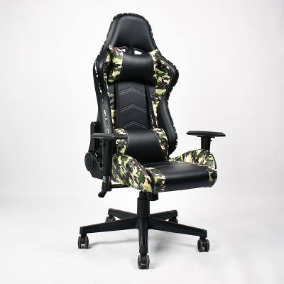 China (Size) 2021 modern adjustable chair office chair hot sale sports car driver seat camouflage game Seat for sale