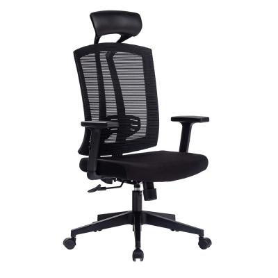 China (Size) Mesh Gaming Office Chair Comfortable Adjustable High Back Ergonomic Breathable Computer Chair With PU Headrest for sale