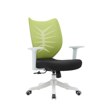 China Cheap Executive Swivel Chair Office Computer Executive Chair (Height) Mesh Back Adjustable White Ergonomic Chair With Wheels for sale