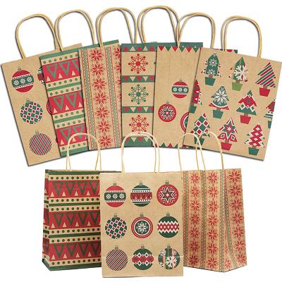 China Recyclable Custom Print Biodegradable Different Patterns Different Printing Gift Bag eco eco shopping paper bag for sale