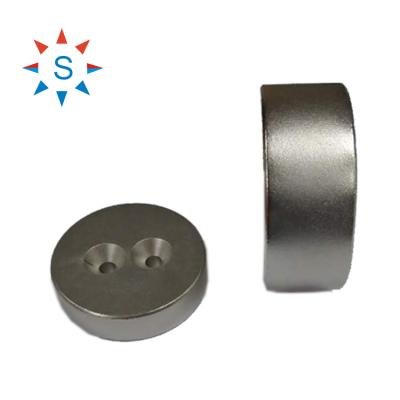 China Moto strong magnet block neodymium n100 magnet with countersunk n42 n55 N40H/N42H/N45H/N48H for sale