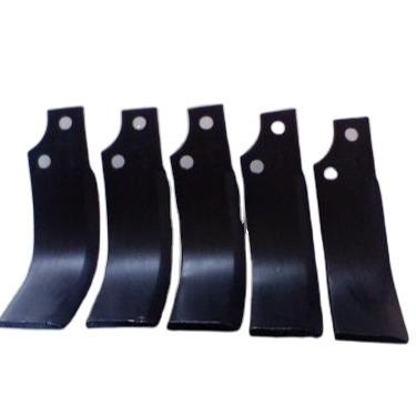 China Farms Fiat tractor spare parts rotary tiller blade, kubota tractor parts rotavator blade for sale