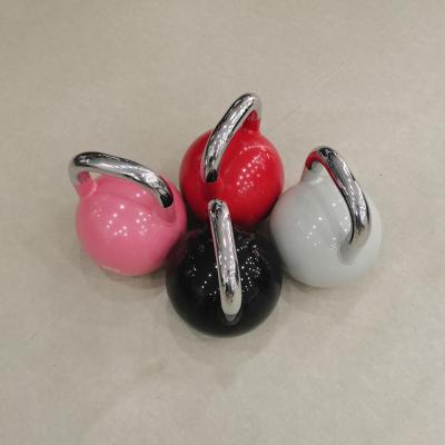 China Wholesale Top Grade Universal Logo Color Weight Competition Steel Custom Kettlebell From China for sale