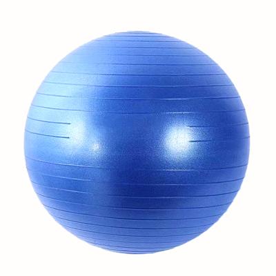 China Gym Fitness Balance Trainer 65cm PVC Smooth Eco - Friendly Yoga Ball for sale