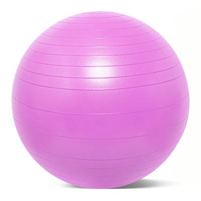 China Custom Logo Oem Exercise Gym Exercise Stability Balance Ball Smooth Pvc Yoga Ball Trainer for sale