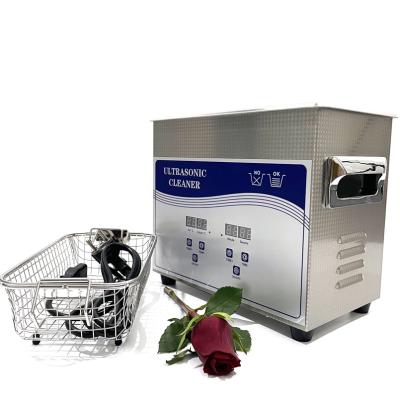 China Industrial Ultrasonic Cleaner 6L Dental Jewelry Ultrasonic Cleaner Sonic Cleaner for sale