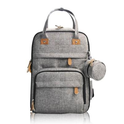 China Multifunctional Cheaper Backpack Factory Stock OEM ODM Price Diaper Bag Baby Diaper Backpack for sale