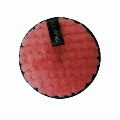 China Makeup Remover Face Eco Makeup Removal Pads Custom Shape Towel Pink Reusable Makeup Remover Pads Reusable Makeup Remover Pad Microfiber for sale