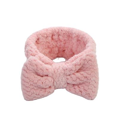 China Wholesale Absorbent Factory Shower Headbands Spa For Women Face Wash Cute Headband for sale