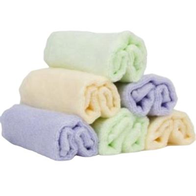 China Viable Factory Wholesale Luxury Bamboo Wash Cloth And Square Face Towel Terry Babies Washcloth for sale