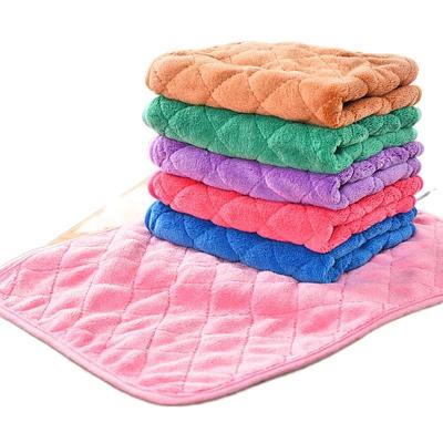 China Custom Label Absorbent Universal Microfiber Car Towel Kitchen Cleaning Towel for sale