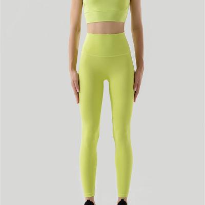 China Breathable Custom Soft Nylon Spandex Nylon Logo Tight Pant Gaiters For Women High Waist Gaiters for sale