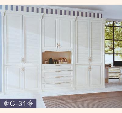 China Custom Modern Minimalist Modern Board Wardrobe Wardrobe for sale