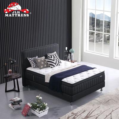 China New Product Hypoallergenic Promotion Knitted Material Fabric Hotel Pocket Spring Mattress for sale