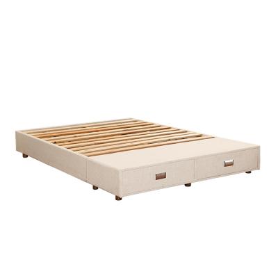 China Simple Design Modern Wooden Bed With Drawer , Chinese Bed Frame Bed Room Furniture for sale