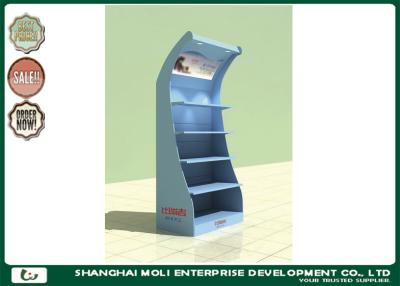 China OEM & ODM oil bottle rack free standing shelf for Retail shop display for sale