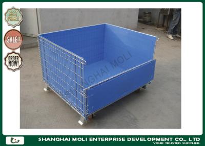 China Industrial multipurpose Large metal Wire Storage Containers , wire mesh box for sale