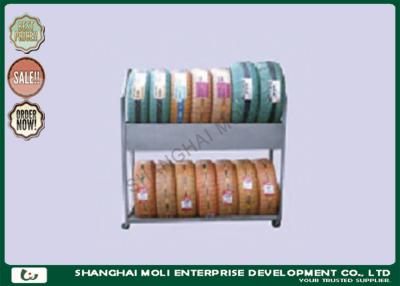 China Grocery store ,retail car tire storage rack on wheels for display / tire shelves for sale