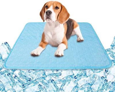 China Breathable Washable Summer Cooling Non Slip Pet Mat Pads For Dogs Cats for sale