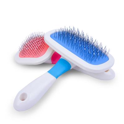 China Sustainable Hot Selling Pet Fur Rotatable Safe Hair Brush for sale