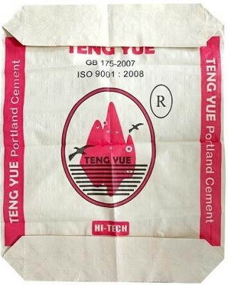 China Polypropylene Woven PP Bags 25Kg 50Kg Valve Ad Star Custom For Cement for sale