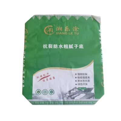 China 20kg kraftpapier-Document Waterdichte die Cementzakken Multiwall met Kleefstof wordt aangepast Te koop