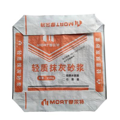 Cina Heavy Duty PP Laminated Bottom Valve Cement Bag 50Kg PP Valve Bag Small Cement Bottom Block in vendita