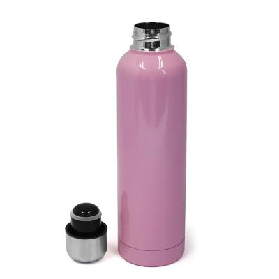 China Stocked 500ml/750ml/1000ml Double Wall Insulated Stainless Steel Water Bottle for Drinkware Durable Metal Construction for sale