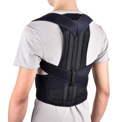 China Unisex Adults Unisex Adults Posture Corrector Back Straight Shoulders Adjustable Support Brace Strap for Women and Men for sale