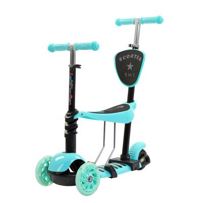 China 2021 Toy Sale Push Scooter Pedal Children's Kick Scooter 3 Wheels Board Foot Skating Scooter For Children for sale