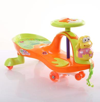 China Ride On Toy Wheels Children Assembling Kids Cars Baby Ride On Swing Plastic Car for sale