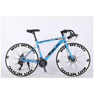 China Easy To Install 2022 New Arrival 700c Full Carbon 700c Complete Road Bike Complete Hidden 2022 Cables 105 Disc Brake Carbon 700c Disc Brake Groupset 22 Speed ​​Gravel Road Bicycle for sale