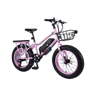 China 20 size steel electric bike /latest fat tire ebike Eu small e motor 20 inch warehouse/factory mid bike for sale