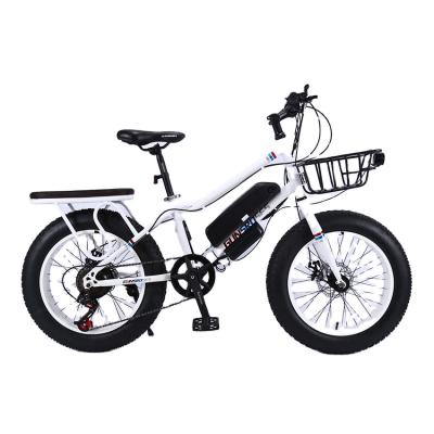 China 2021 ebike Eu warehouse 21 speed big tire steel fat tire ebike city electric bike for sale for sale