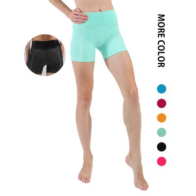 China New Breathable Gym Shorts Women Sports Wear Gym Stretch Women Seamless Yoga Fitness Shorts Yoga Pants for sale