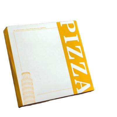 China Biodegradable Pizza Box Factory Corrugated Packaging Box Cardboard Take Out Eco Friendly Pizza Box In Europe for sale