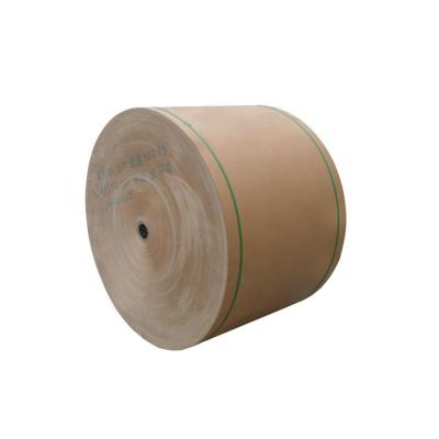 China CHIYIN Brown Raw Unbleached MaterialsBiodegradable Craft Wrapping Paper Bamboo Jumbo Roll Wrapping Virgin Biodegradable Coating Roll Paper For Wrapping for sale