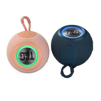 China LED Flashing light Factory wholesale high quality high sound quality wireless blue tooth speaker original T&G Brand TG337 mini speaker for sale