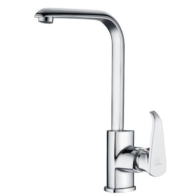 China Commercial Gourmet Hot And Cold Water Tap Restaurant Kitchen Sink Water Faucet 304 Stainless Steel Switch Pull Out Kitchen Faucet for sale