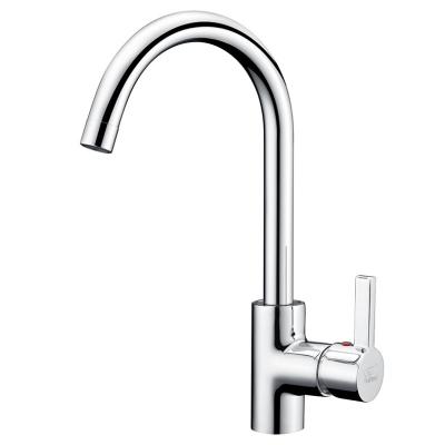 China Wholesale Home Kitchen Water Faucet Hot And Cold Switch Tap Stainless Steel Gourmet Kitchen Faucet For Kitchen Sink for sale