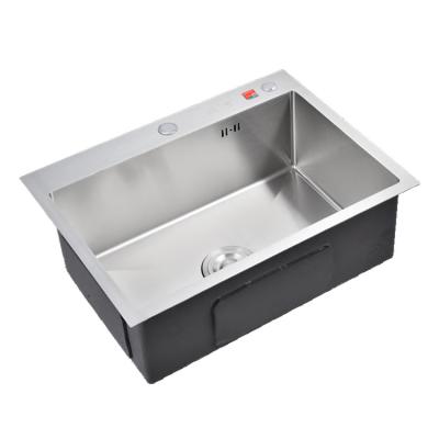 China Priceless Faucet Kitchen Sinks Stainless Steel North America Standard Size Single Bowl Kitchen Undermount Rectangular Outdoor Corner Sink for sale