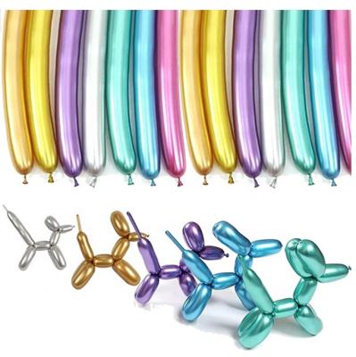 China Gift Toy New Arrival Chrome Magic Balloon DIY Long Modeling Balloons 260 Magic Balloon for sale