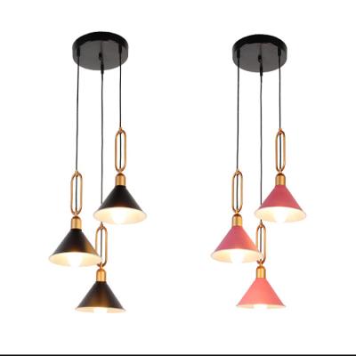 China Retro Vintage Modern Cheap Industrial Nostalgic Iron Droplight Pendant Light Fixture for sale